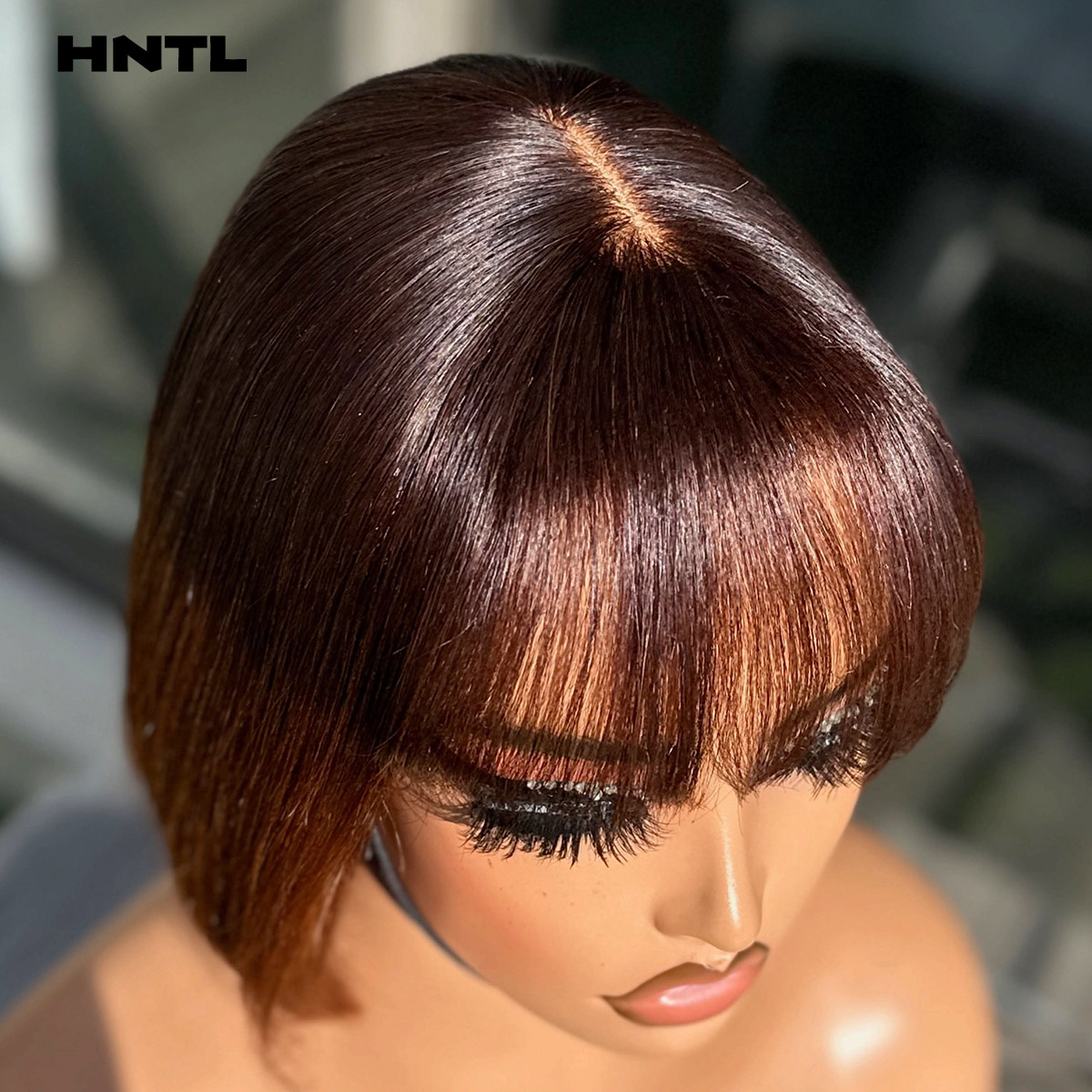 Wear and Go 2by6 Closure Bang  - Glueless Wear And Go Human Hair Wig recension och pris