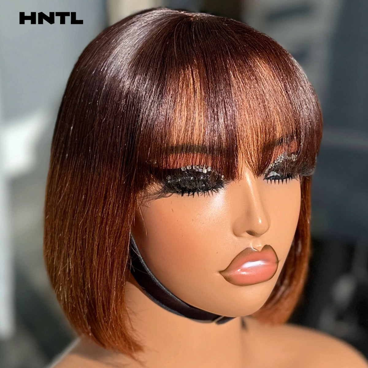 Wear and Go 2by6 Closure Bang  - Glueless Wear And Go Human Hair Wig recension och pris
