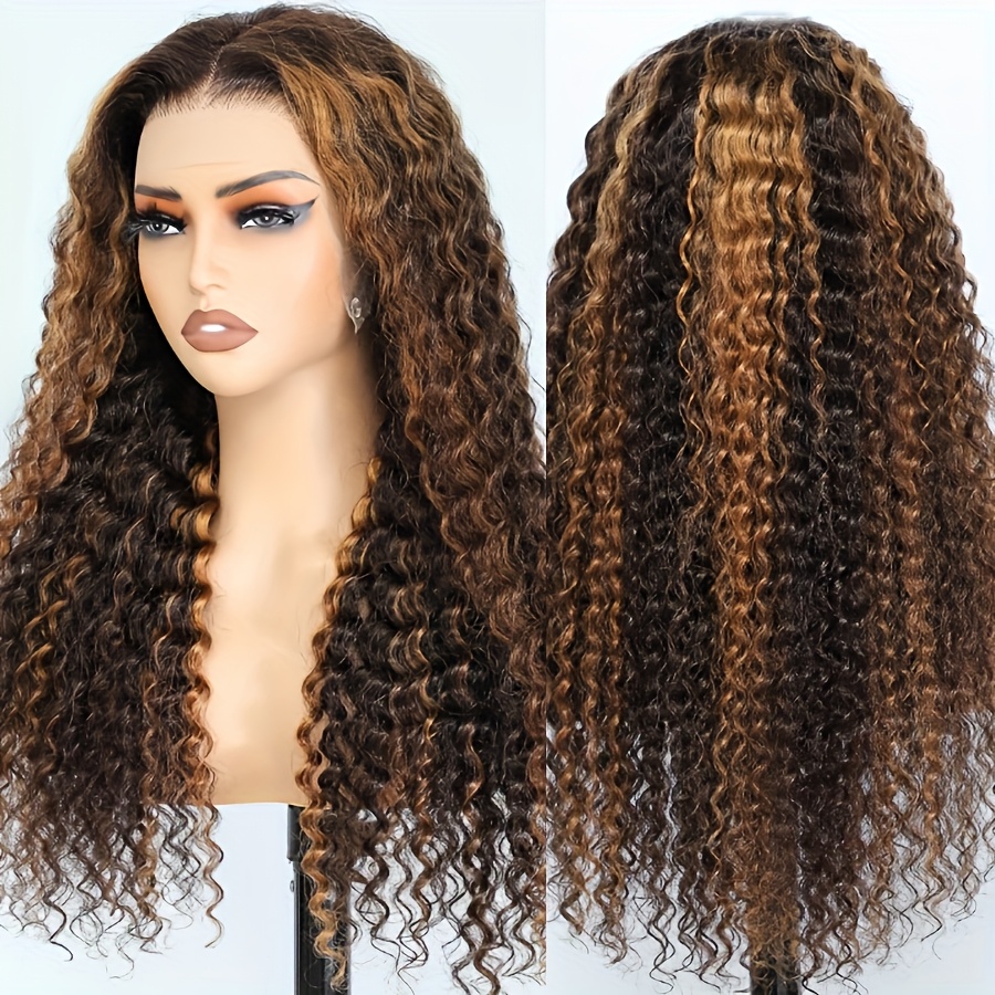 28 Inch 220 Density 1B/30 High - Glueless Wear And Go Human Hair Wig recension och pris