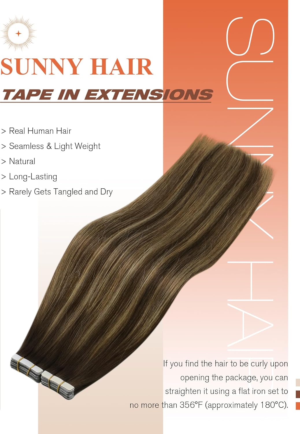 VeSunny Remy Tape In Hair Exte - Invisible Tape In Extensions Real Hair recension och pris