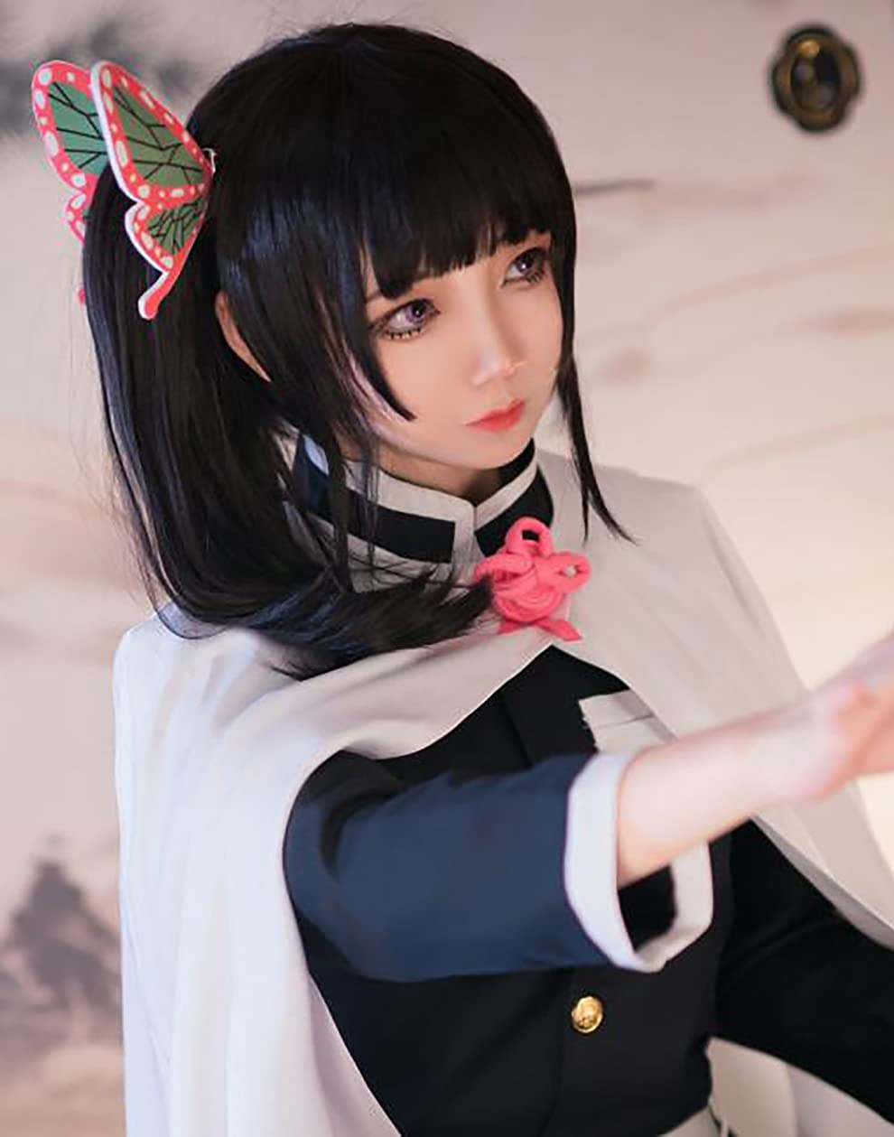 Anime Kimetsu No Yaiba Tsuyuri - Synthetic Braided Wigs For Black Women recension och pris