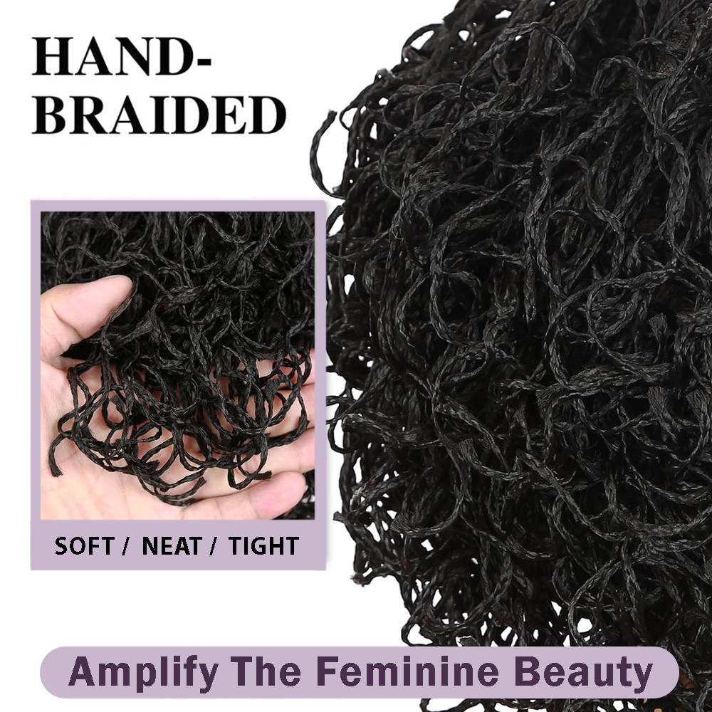 Double Full Lace Twist Box Bra - Synthetic Braided Wigs For Black Women recension och pris