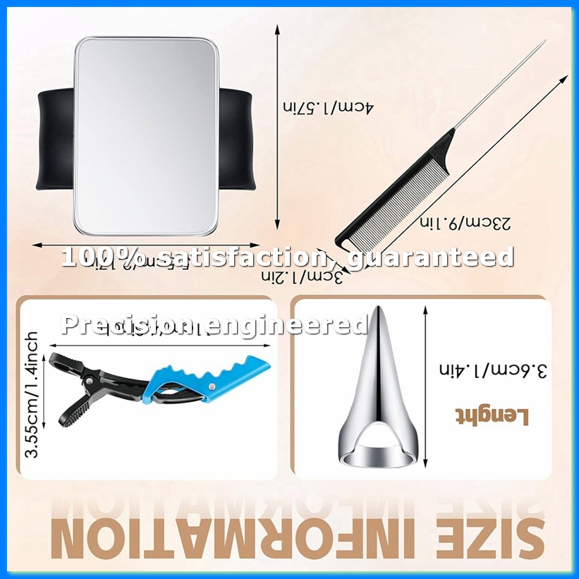8 PCS Parting Ring Hair Select - Hair Clips recension och pris