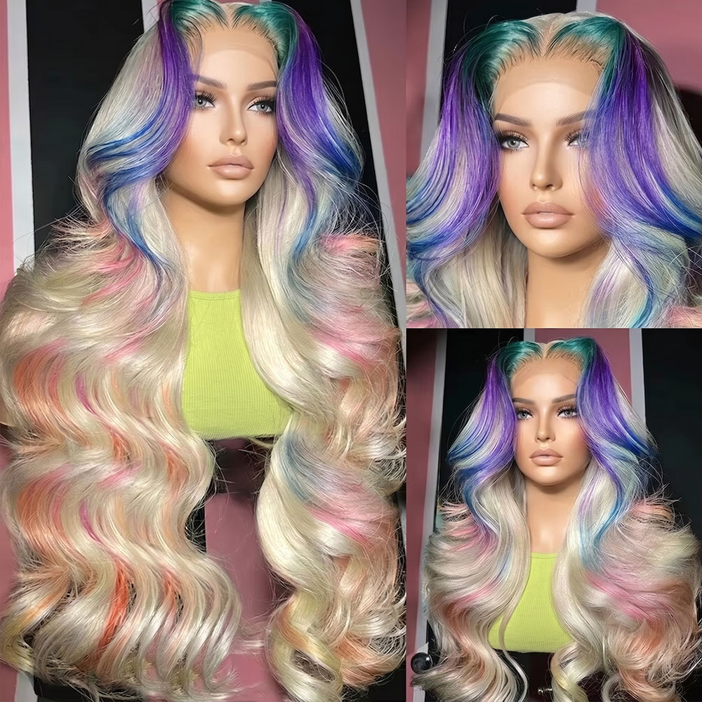 613 Blonde 30 40 Inch Body Wav - 613 Blonde Body Wave Lace Front Wig recension och pris
