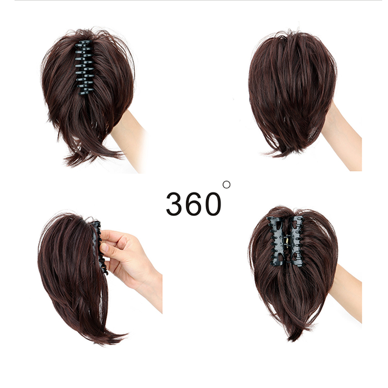 Synthetic Hair Piece Claw Clip - Claw Clip Messy Bun Hair Piece recension och pris