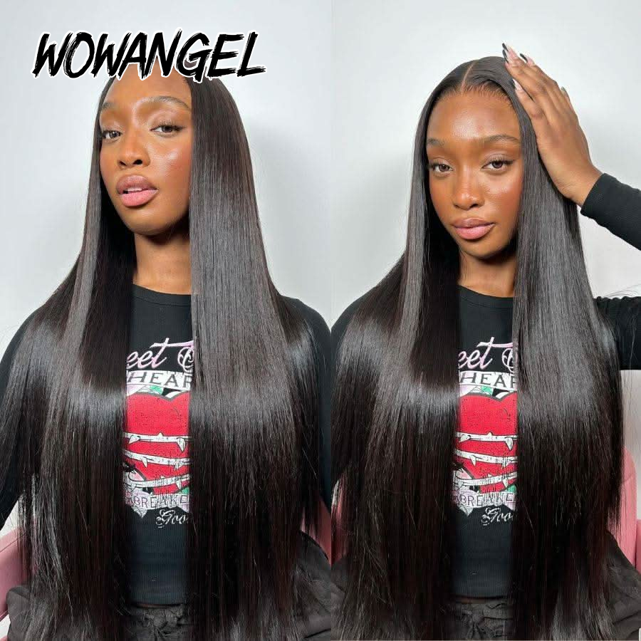 WOWANGEL Straight Lace Front W - Lace Front Wigs recension och pris