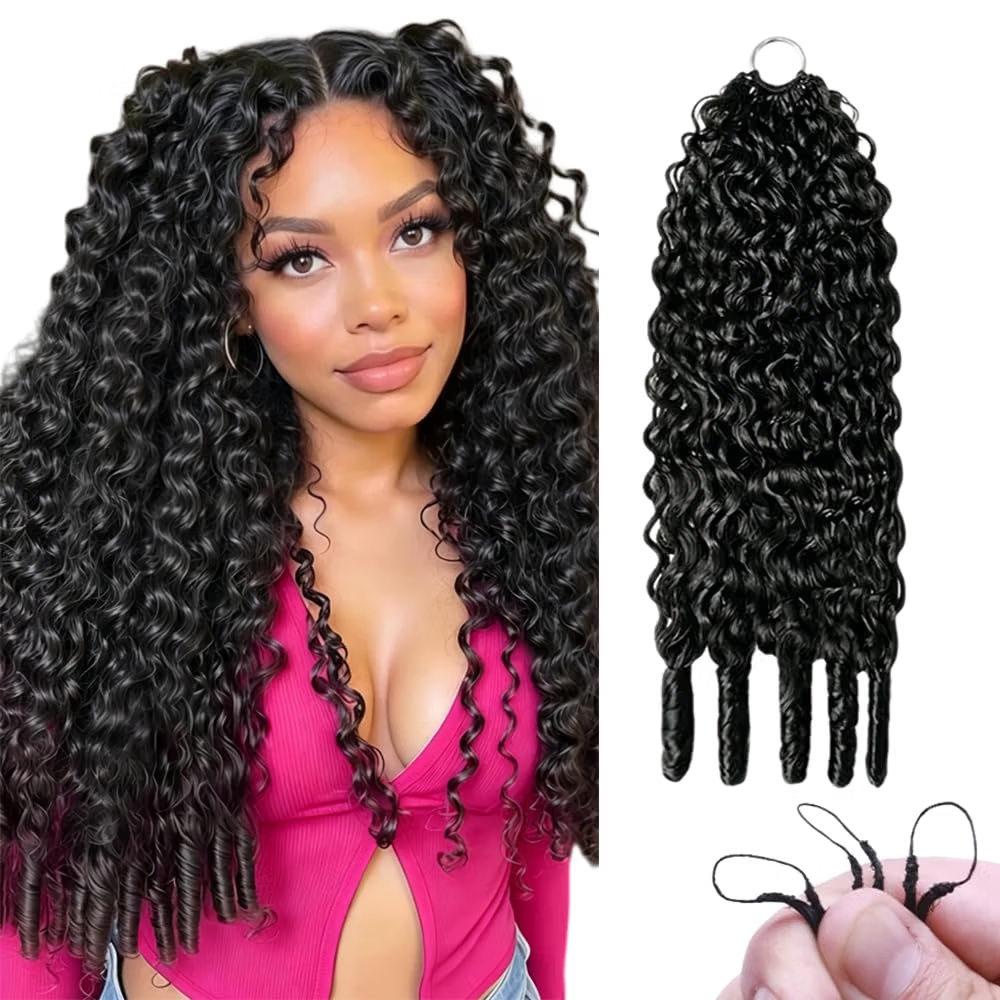 Burmese Curly Miracle Knots Cr - Hair Bundles recension och pris