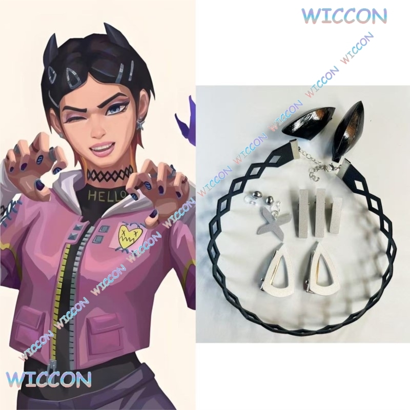 Valorant Clove  Clip Collar Bu - Hair Clips recension och pris